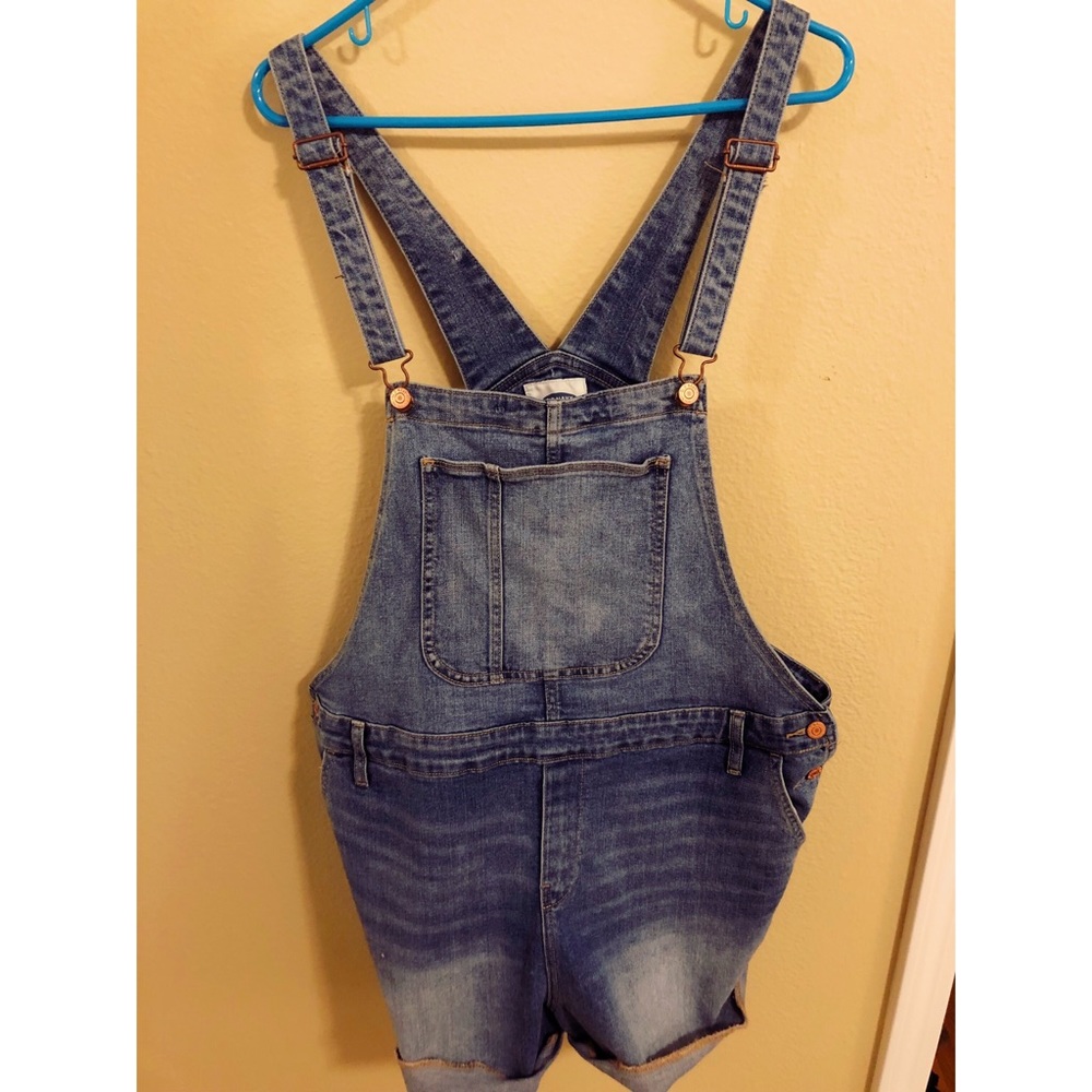 Overall Shorts